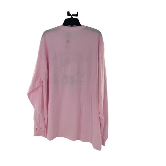 Sanrio Hello Kitty Long Sleeve Pullover Shirt Women 2XLLogo Pink License Product - Picture 4 of 8